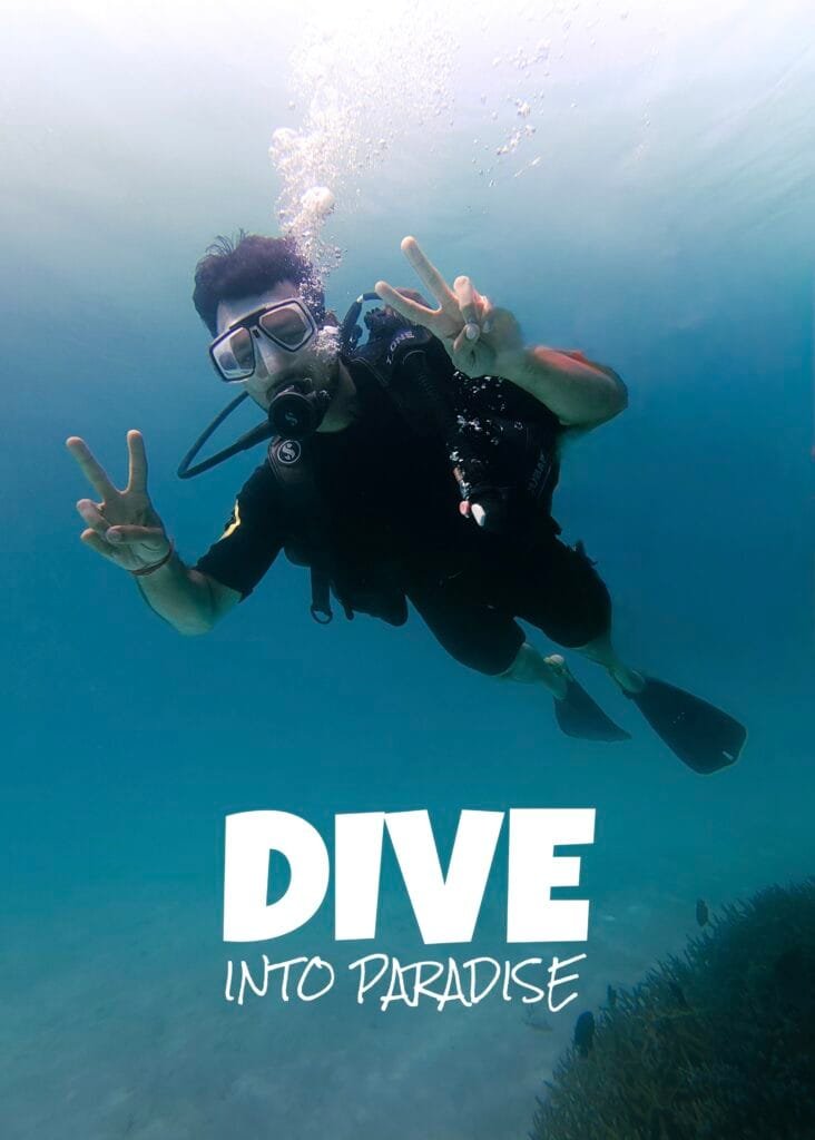 Scuba diving experience in the clear waters of Lakshadweep