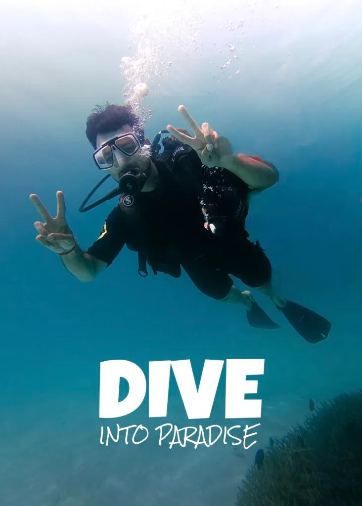 Scuba diving experience in the clear waters of Lakshadweep